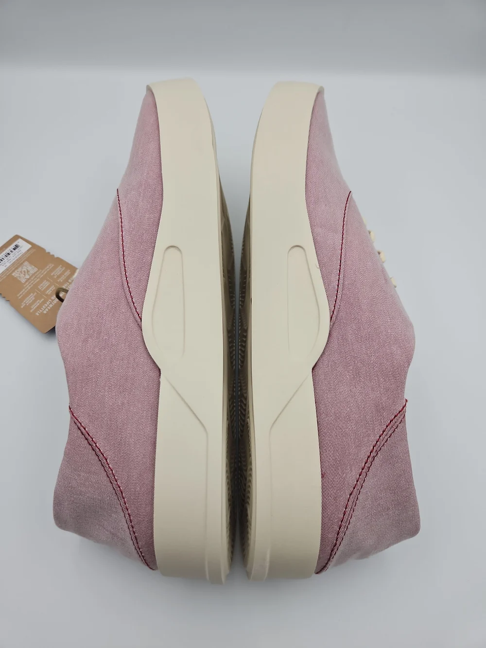 OluKai Red Low-Top Canvas Sneakers